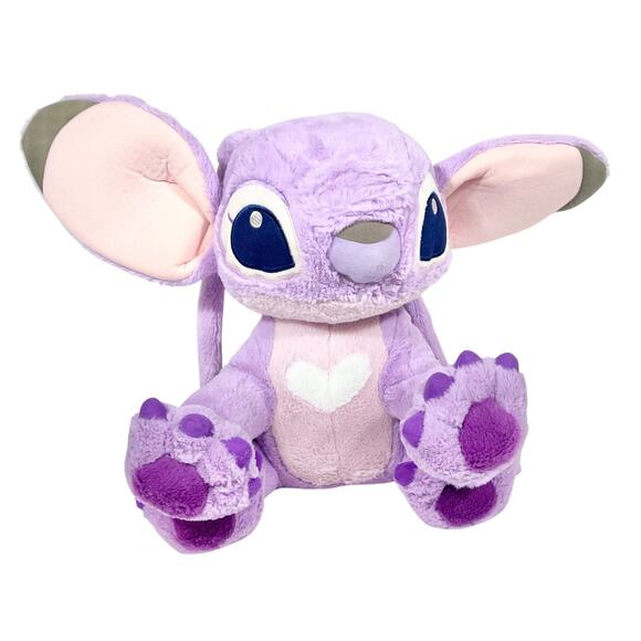 Angel Lilo & Stitch Girlfriend Purple Alien Plush Stuffed Toy 14" Disney Parks - Picture 5 of 13